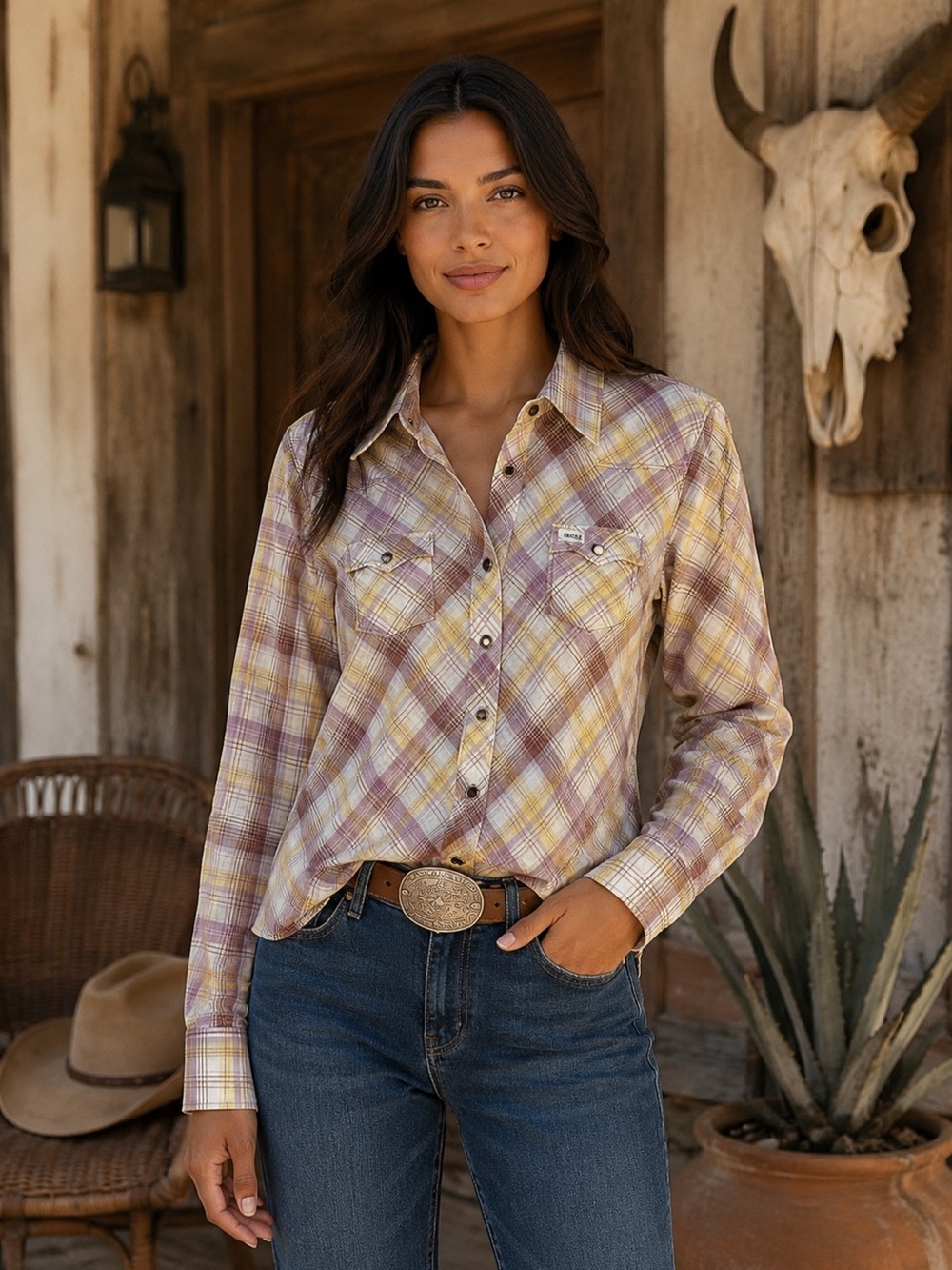 Twenty X Western Button Down Shirt Size L